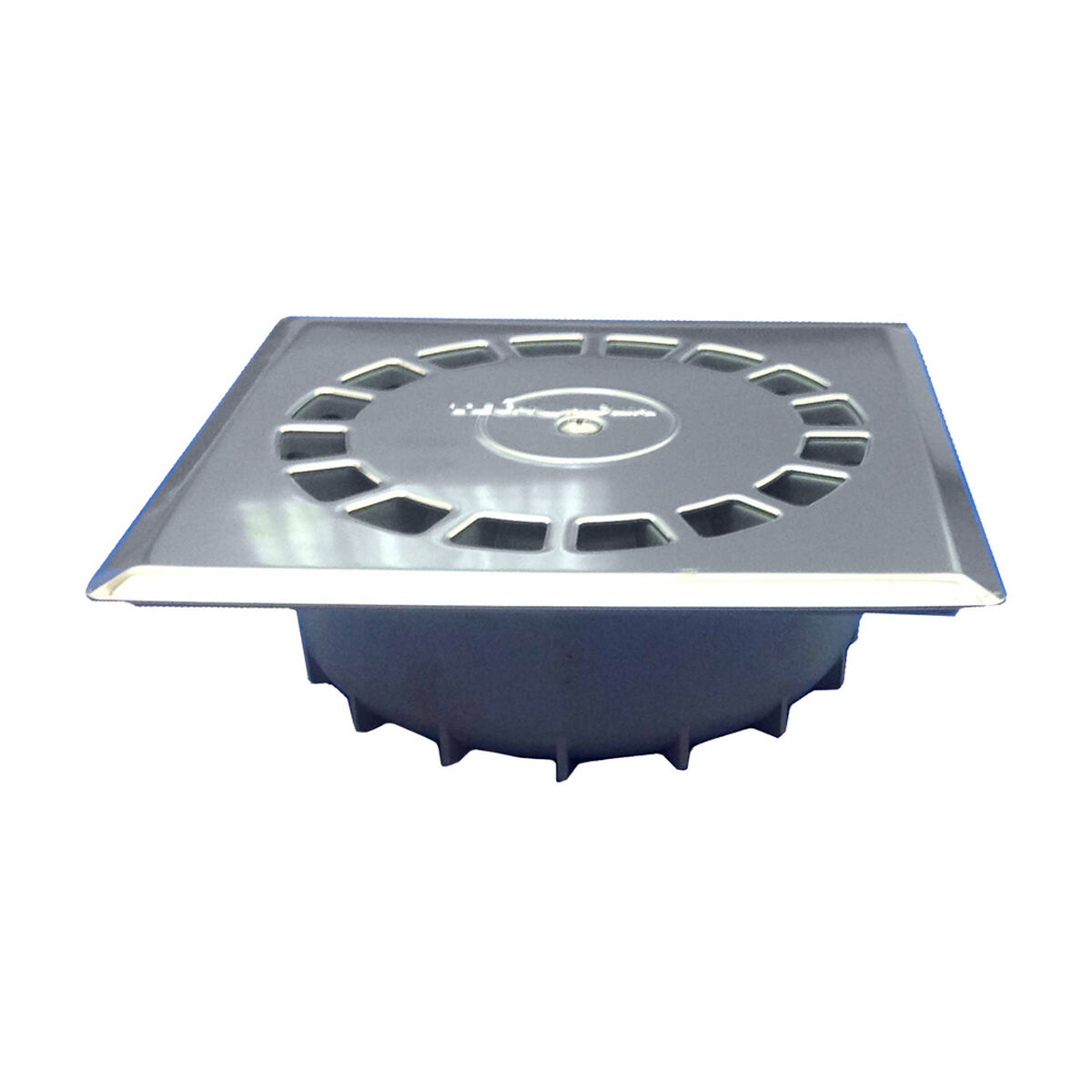 Dreno Tecnoagua T-88 I PVC Aço inoxidável 16,5 x 16,5 x 5 cm 5 cm Vertical