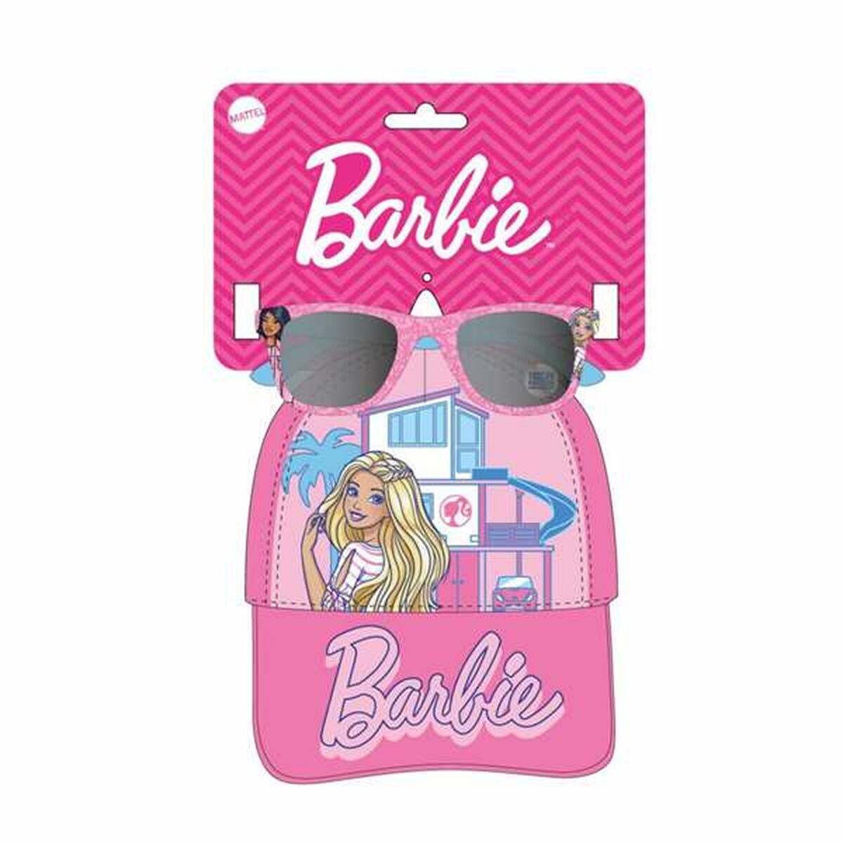 Óculos de Sol Infantis Barbie 53 cm Boné