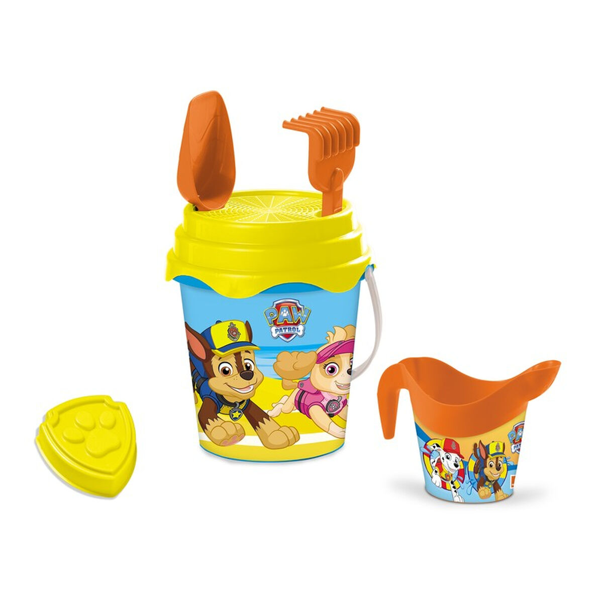 Conjunto de brinquedos de praia The Paw Patrol 18 cm Multicolor