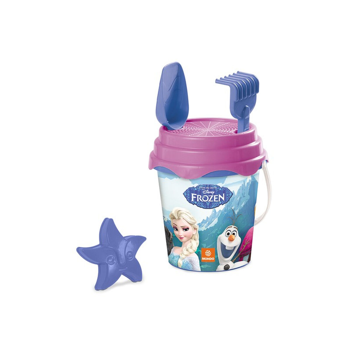 Conjunto de brinquedos de praia Frozen 18 cm Multicolor