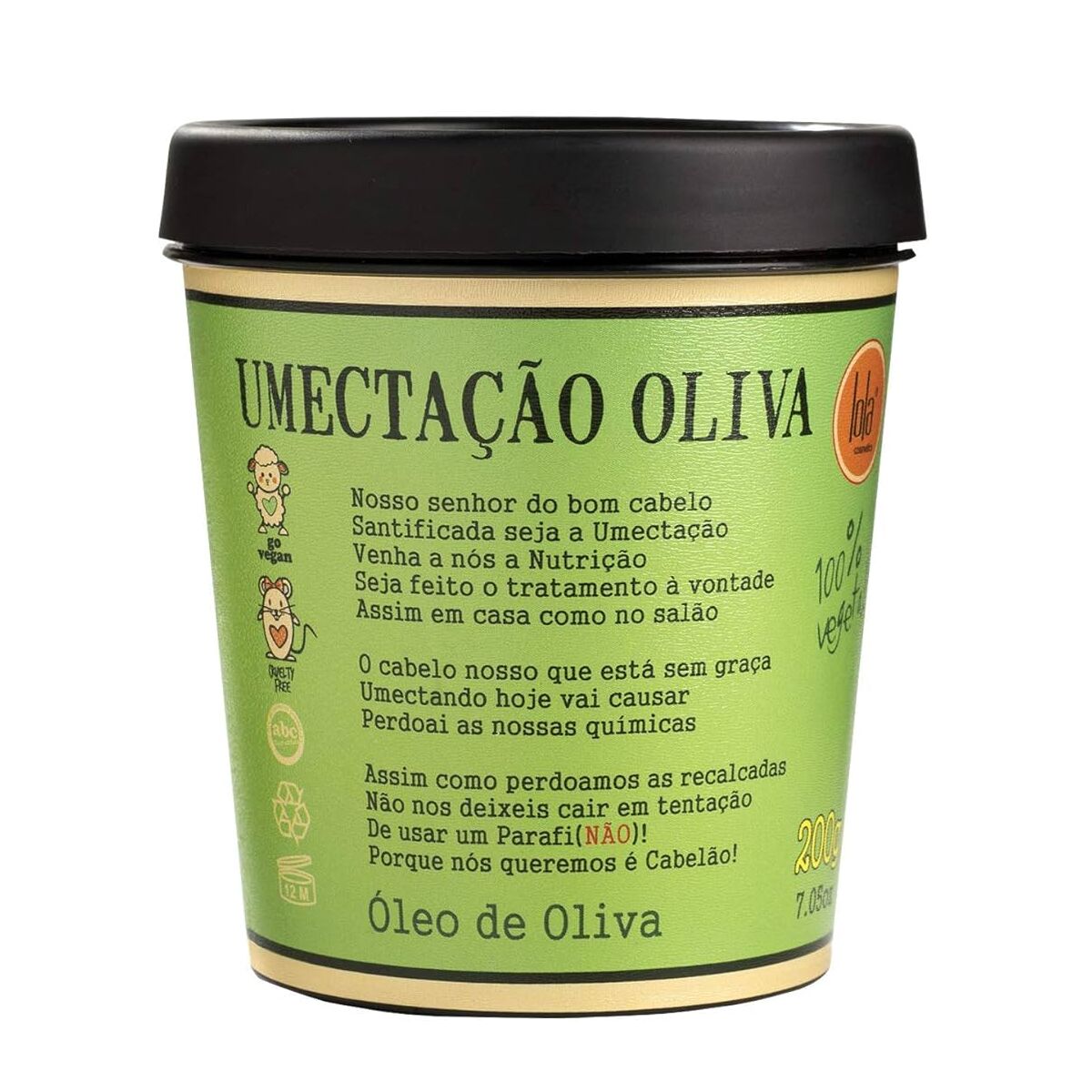 Óleo Capilar Lola Cosmetics 200 ml Azeite