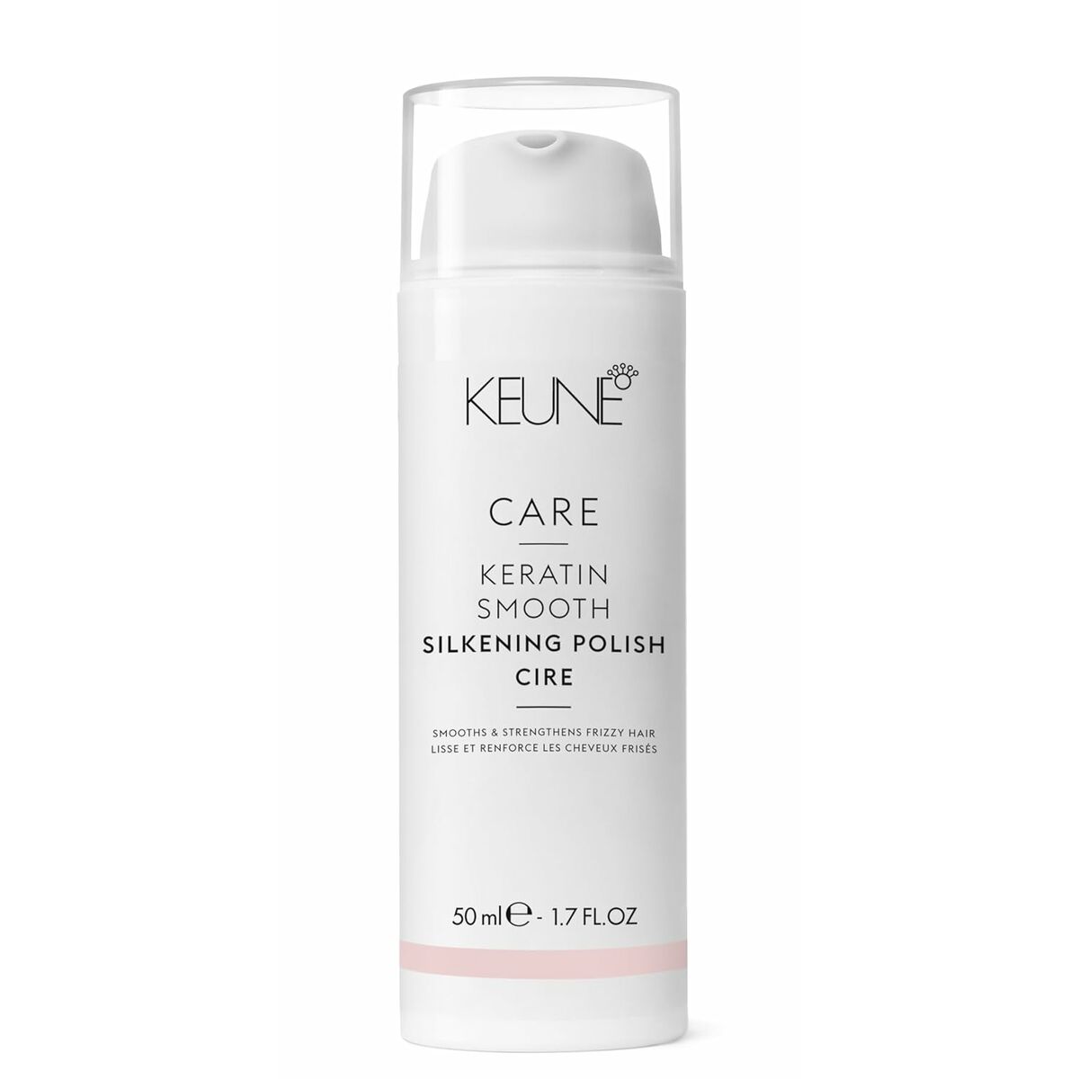 Amaciador Anti-Frizz Keune Care Keratin Smoo Silk Polish 50 ml