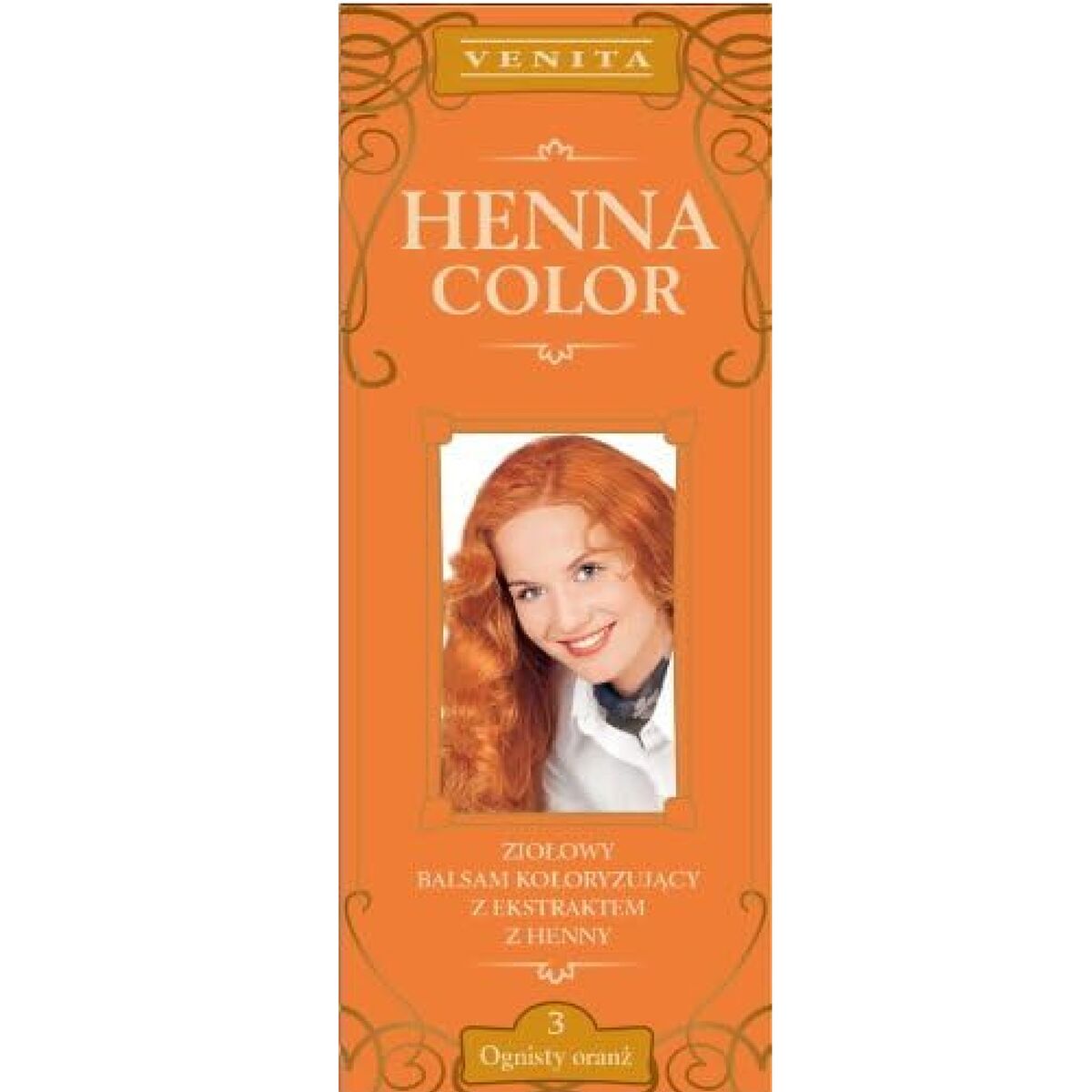 Coloração Semipermanente Venita Henna Color Nº 5 Paprika 75 ml