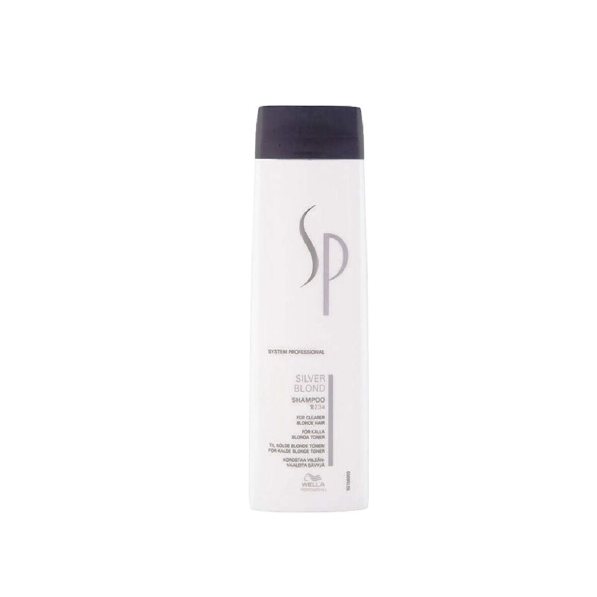 Champô para Cabelos Ruivos ou Brancos Wella Silver Blond 250 ml