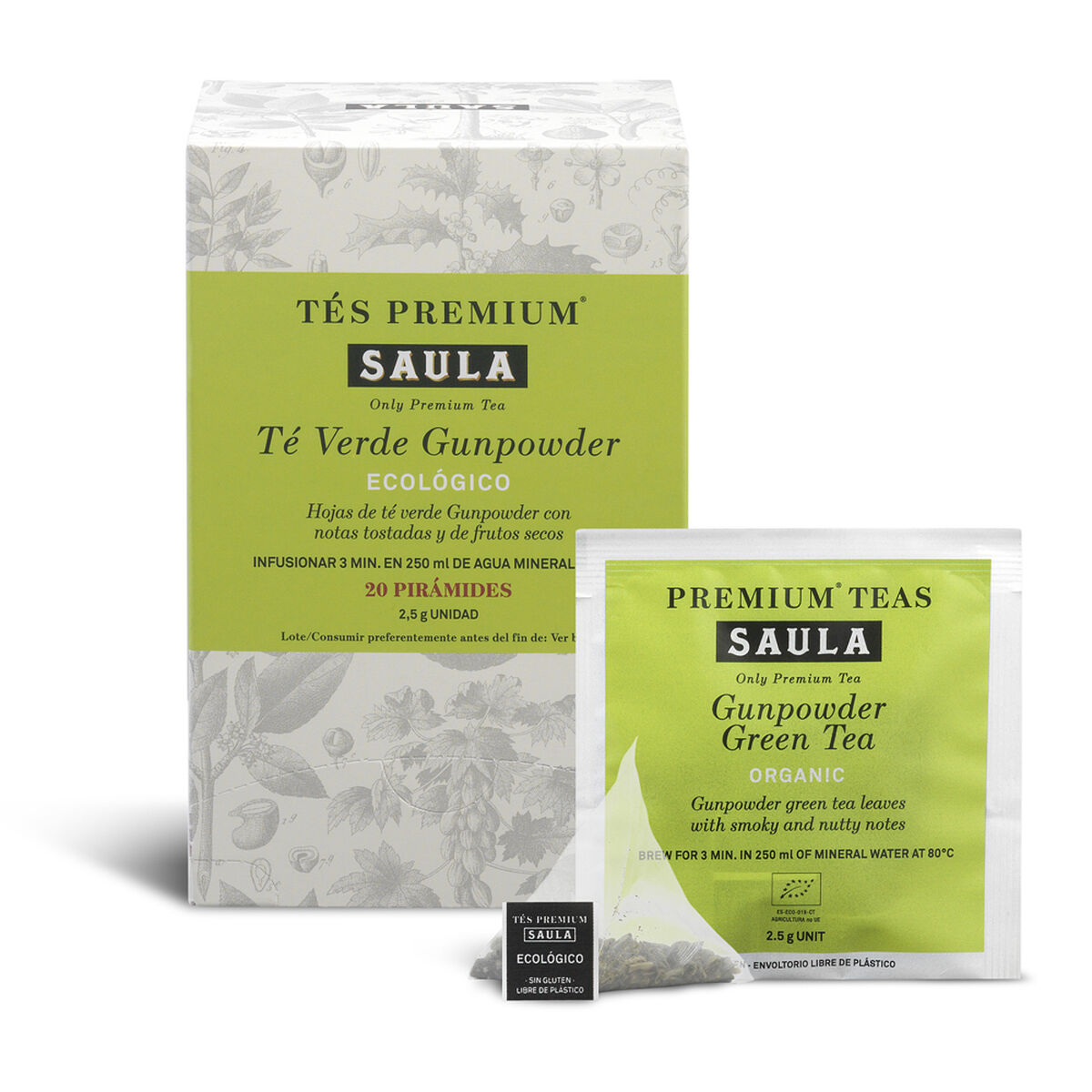 Chá Verde Saula PIRAMIDES