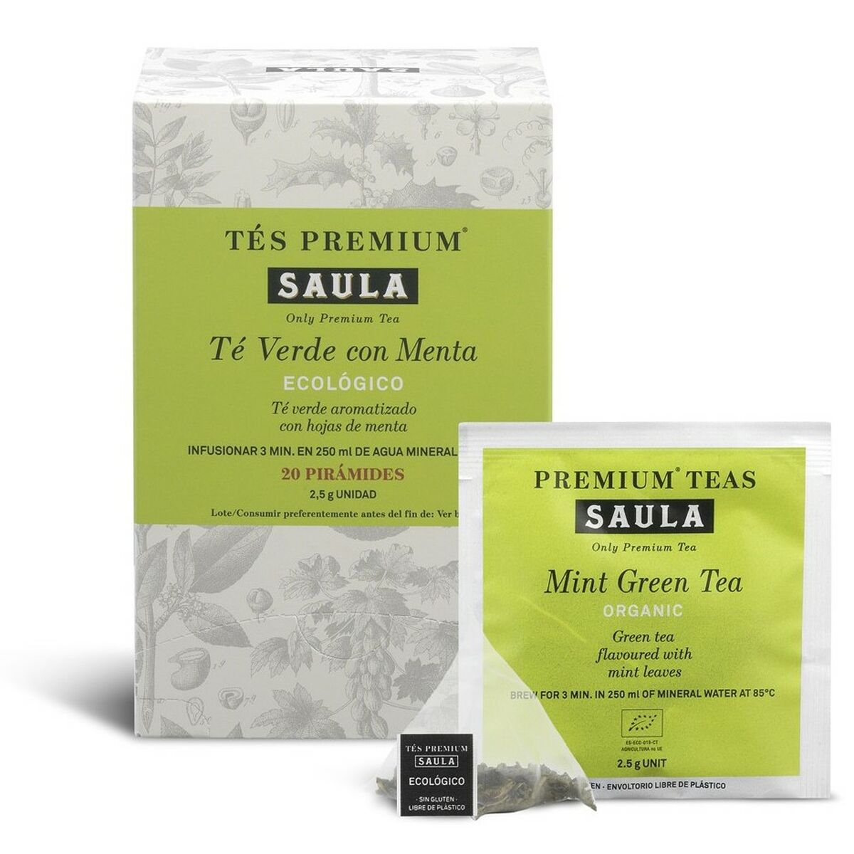 Chá Verde Saula PIRAMIDES