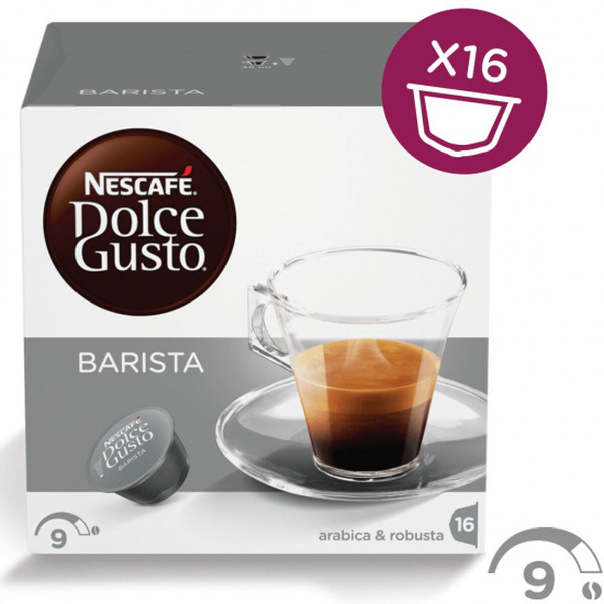 Cápsulas de café Nestlé 12562748 (16 Unidades)