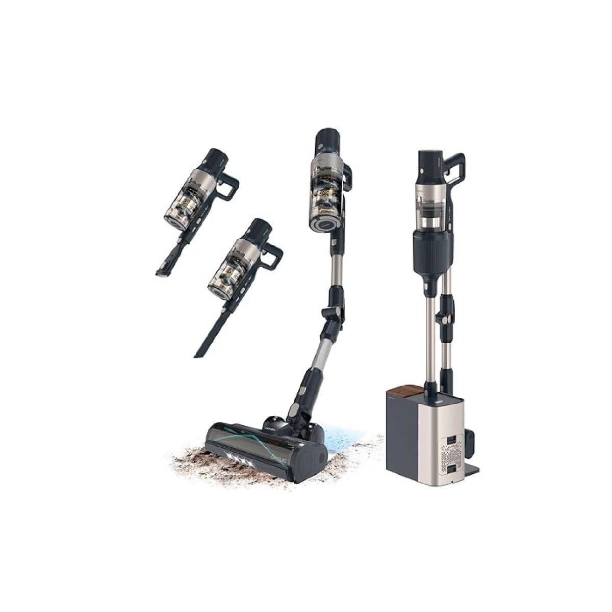 Aspirador Escova Cecotec Conga Rockstar 5500 Hurricane Station Flex 600 W