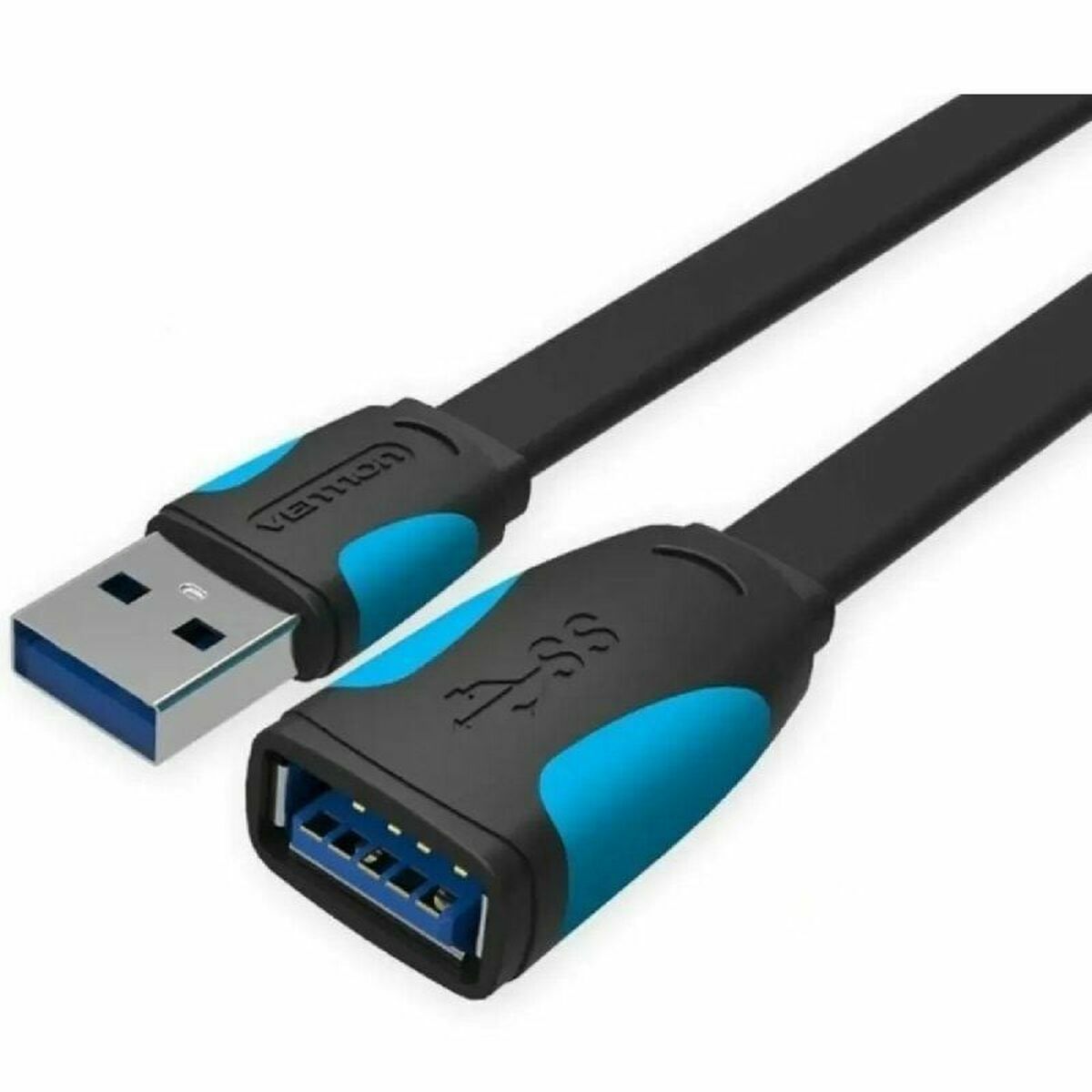 Cabo Alargador USB Vention VAS-A13-B200 Preto 2 m