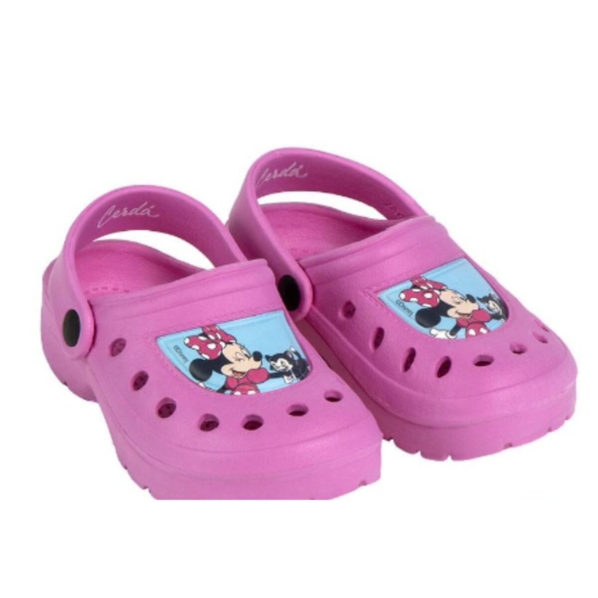 Socas de Praia Minnie Mouse Cor de Rosa