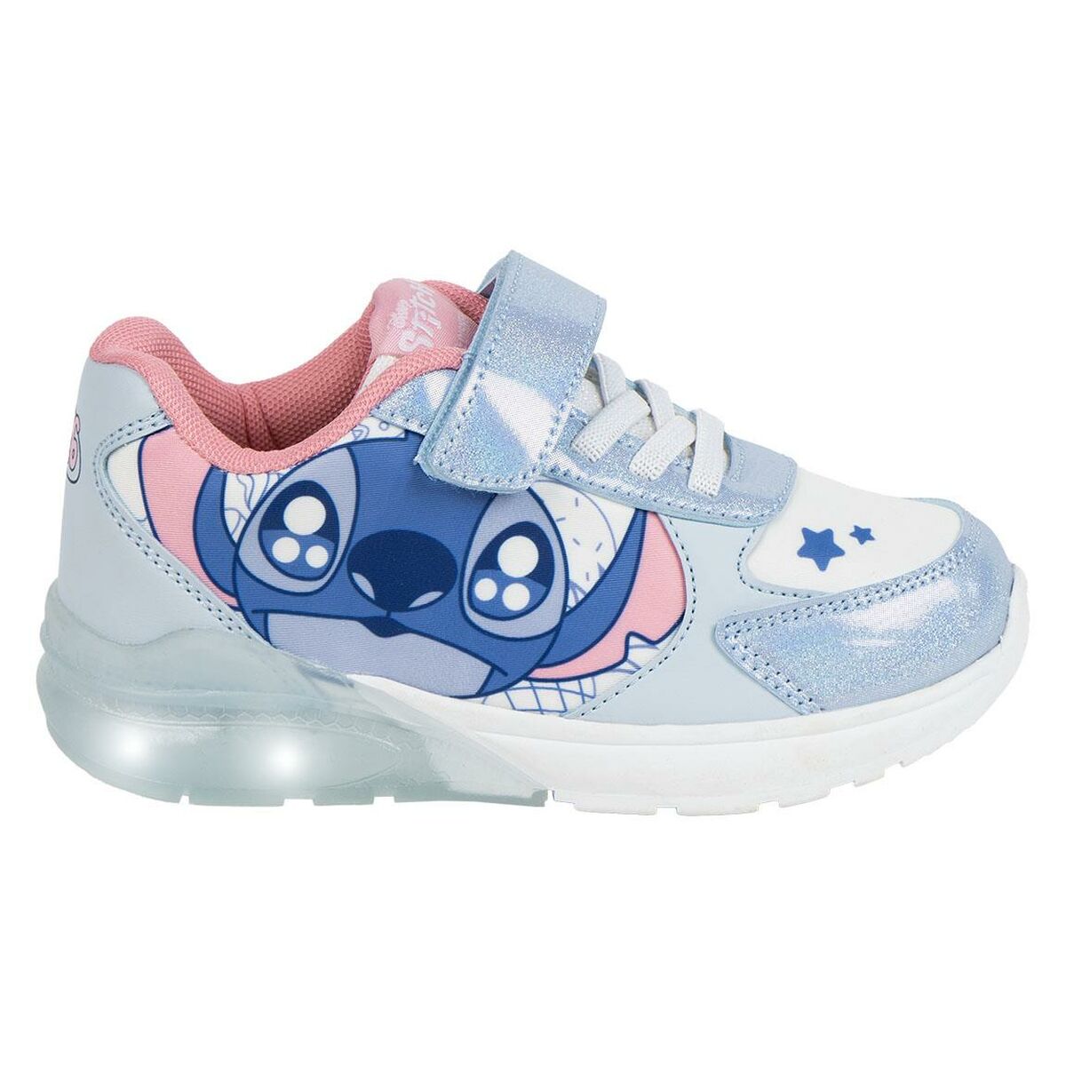 Ténis Casual Stitch Azul Claro 27