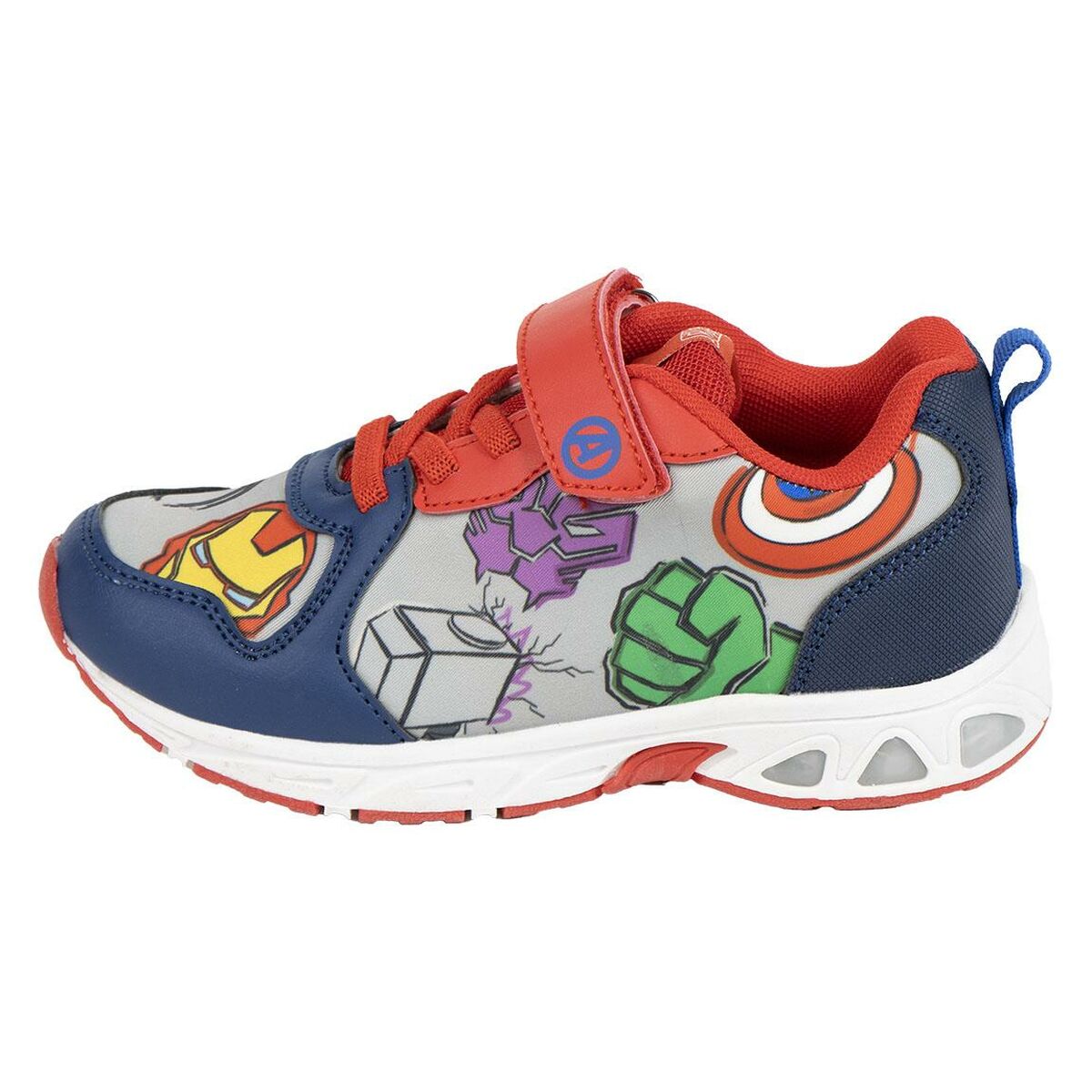 Sapatilhas Desportivas com LED The Avengers Multicolor 29