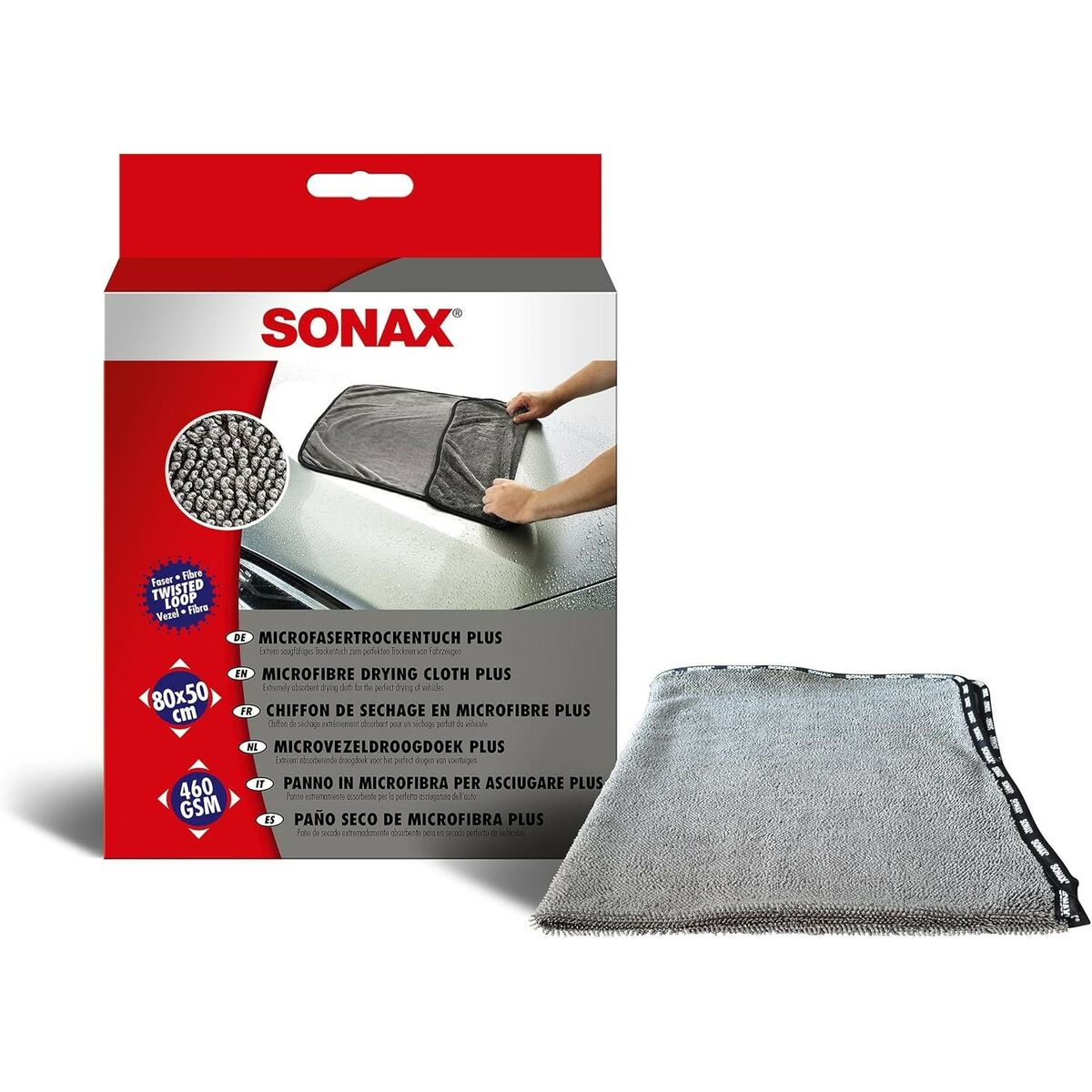 Pano de limpeza em microfibra Sonax SX04512000