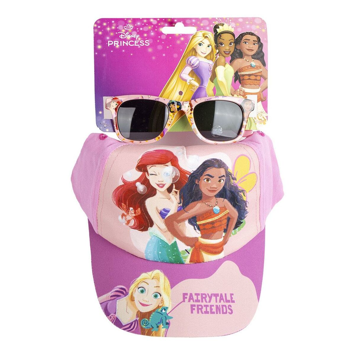 Óculos de Sol Infantis Disney Princess 53 cm Boné