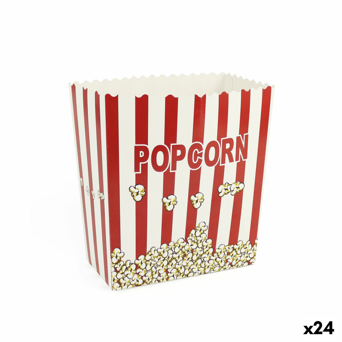 Recipiente para servir as pipocas Inde Popcorn (4 Peças) (24 Unidades)