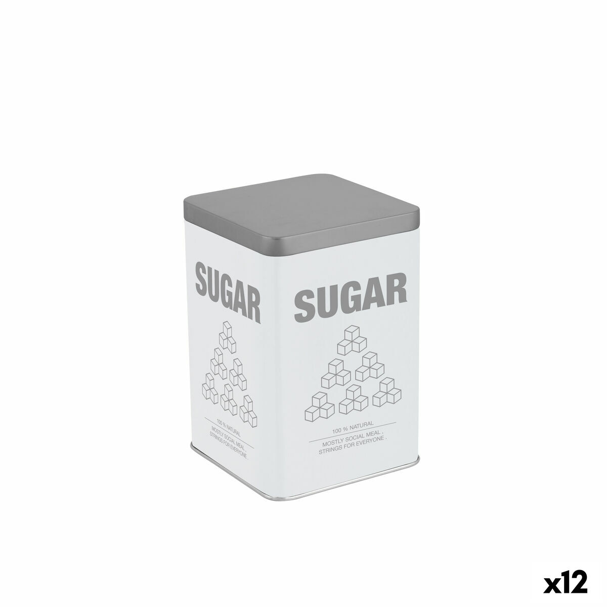 Lata de Metal Quttin SUGAR (12 Unidades)
