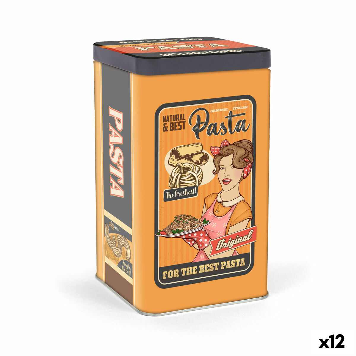 Lata de Metal Quttin PASTA (12 Unidades)