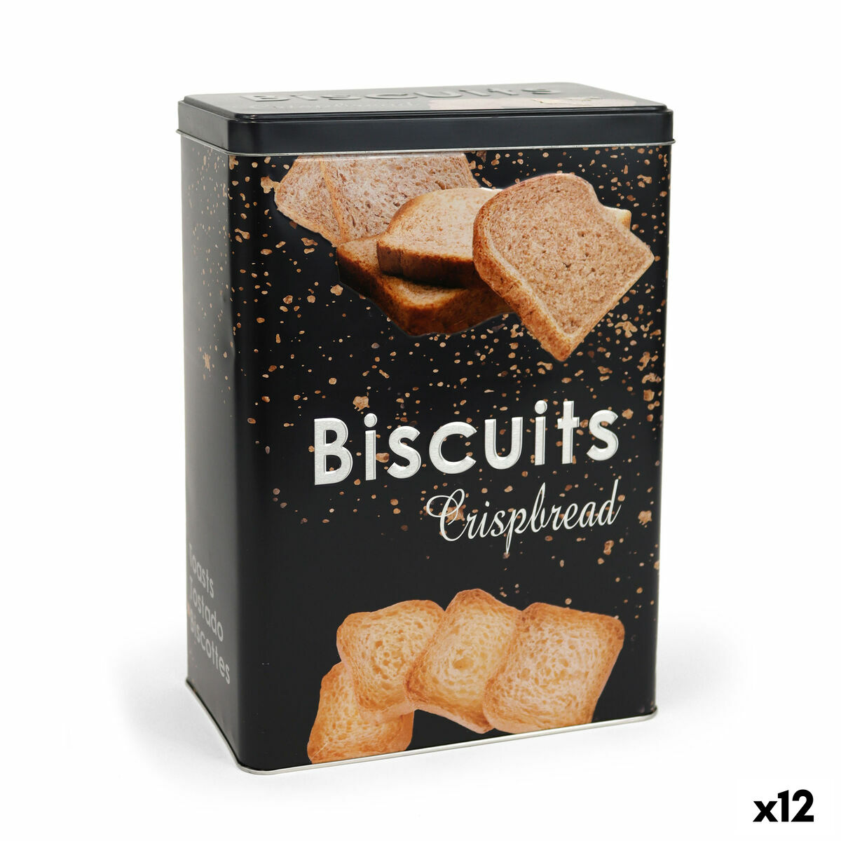 Lata de Metal Quttin BISCUITS (12 Unidades)