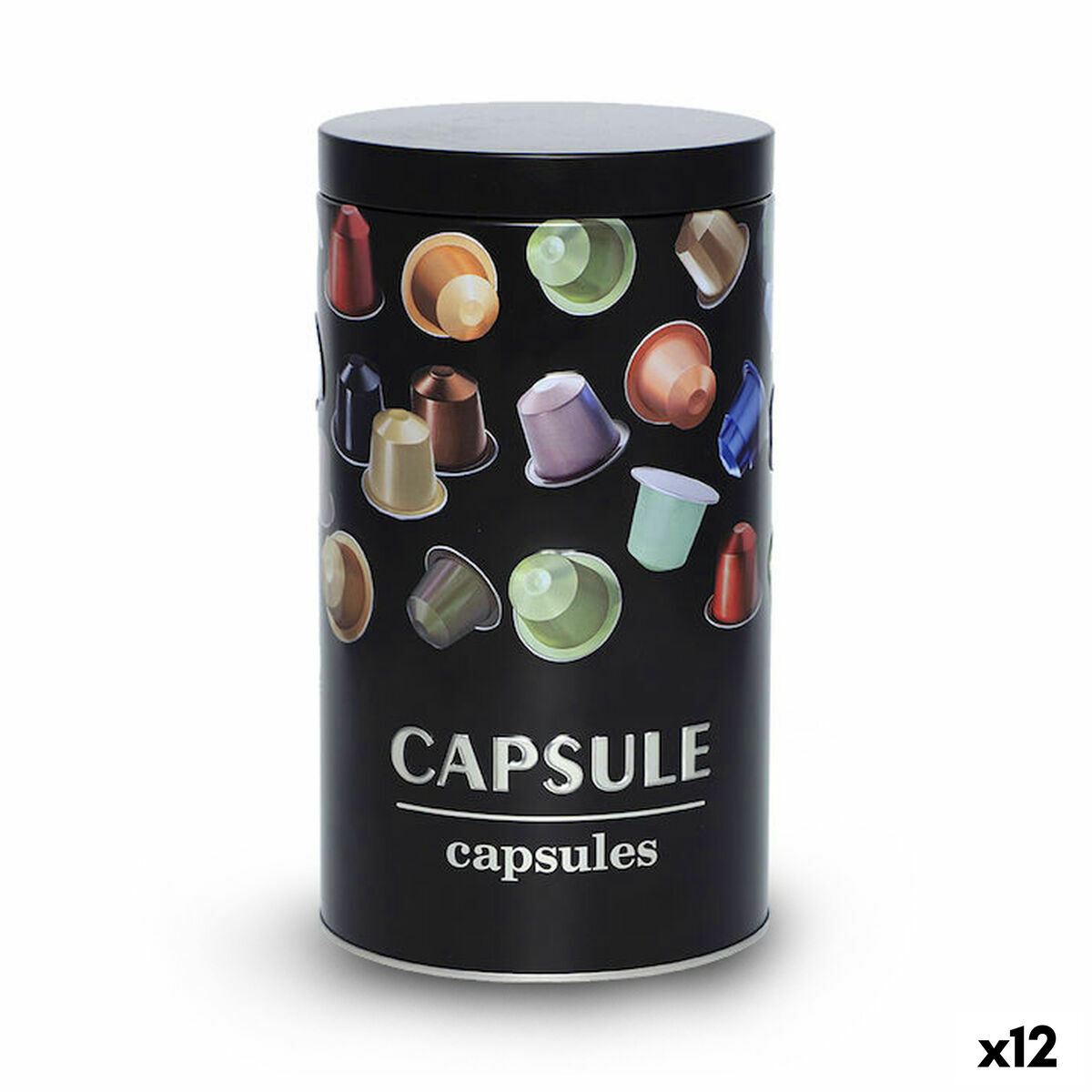 Lata de Metal Quttin Capsules (12 Unidades)