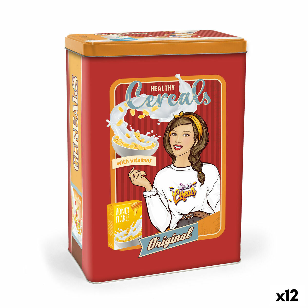 Lata de Metal Quttin CEREALS (12 Unidades)