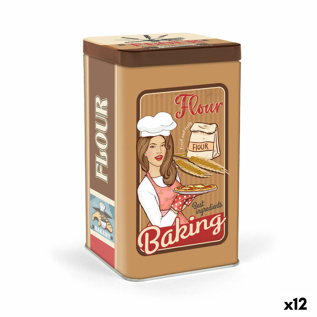 Lata de Metal Quttin Baking (12 Unidades)
