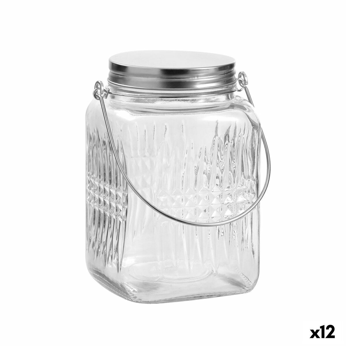 Frasco de Vidro La Mediterránea 1,45 L (12 Unidades)