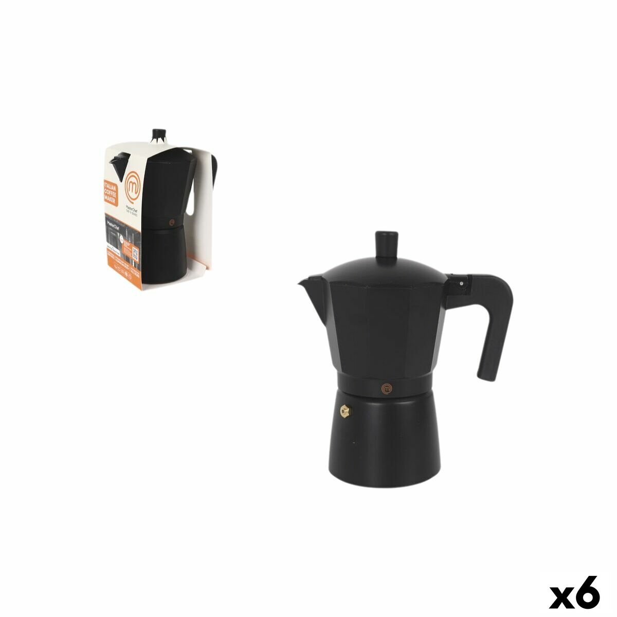 Cafeteira Italiana MasterChef (6 Unidades)