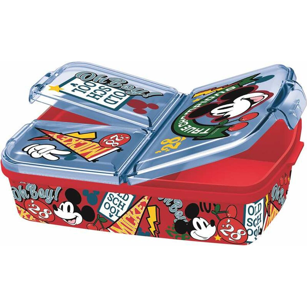 Lancheira Mickey Mouse Multiple Mickey True Champions