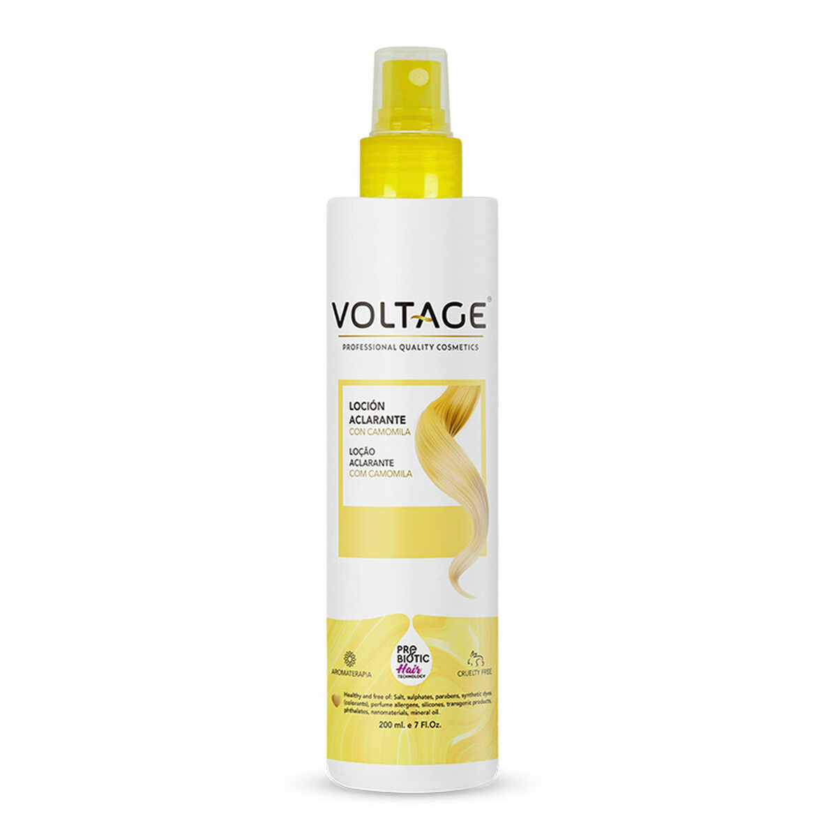 Loção Clareadora Voltage PREBIOTIC HAIR TECHNOLOGY 200 ml
