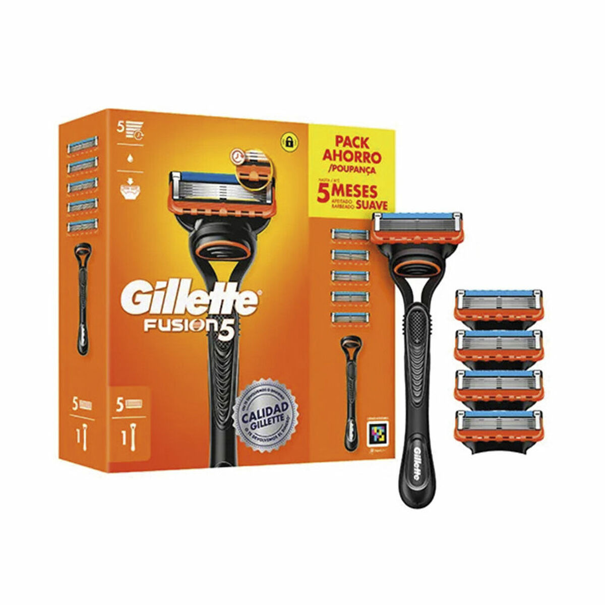 Máquina de Barbear Manual Gillette FUSION5
