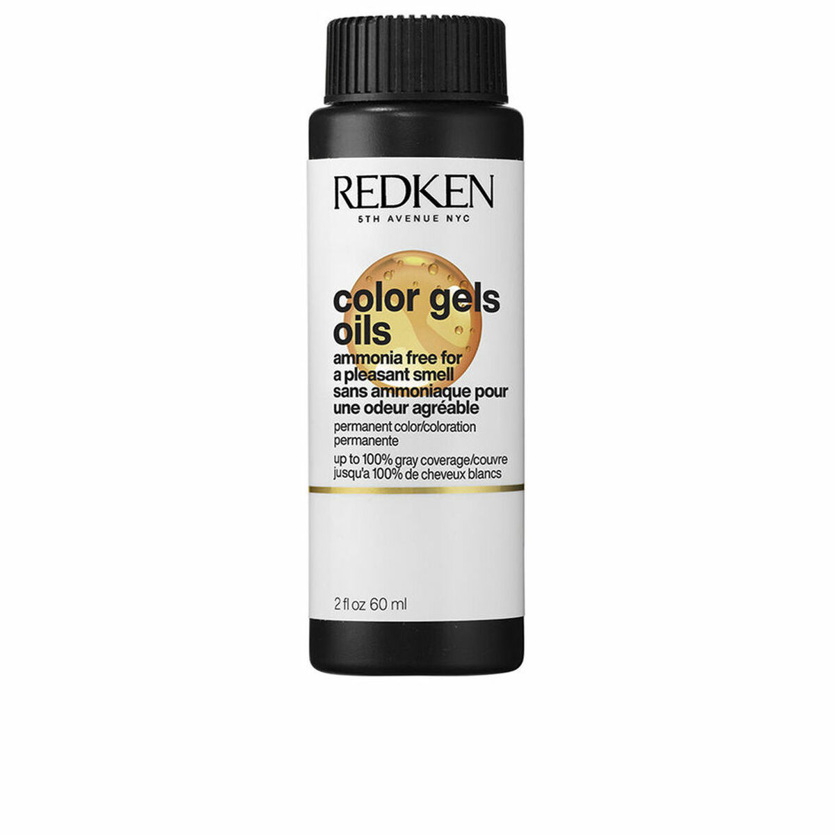 Coloração Permanente Redken COLOR GEL OILS Nº 4N-4.0 Nº 4n-4.0 60 Ml X