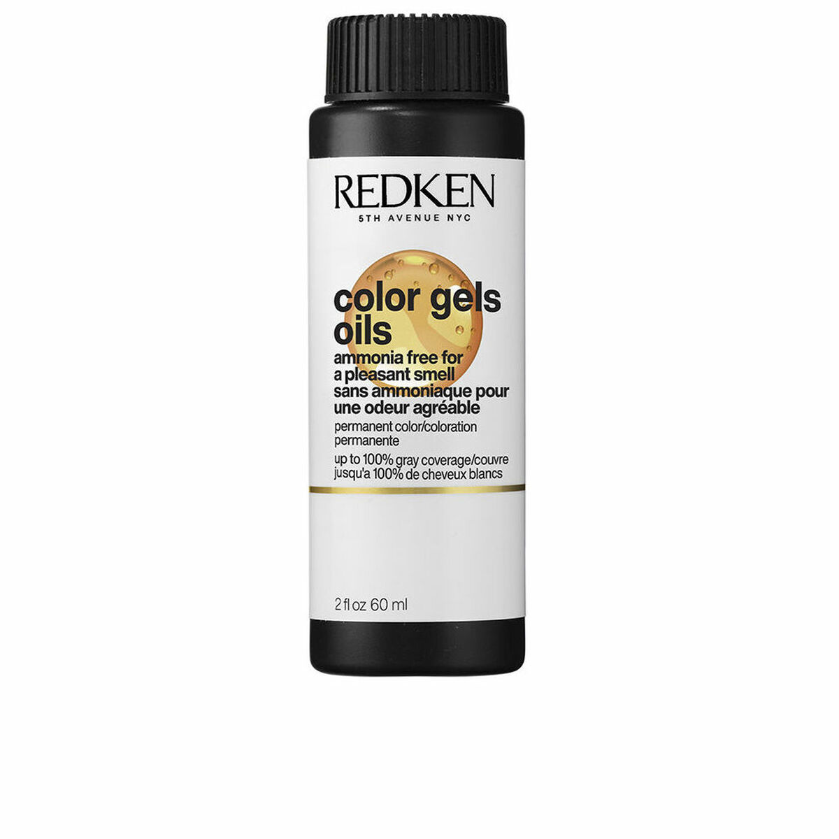 Coloração Permanente Redken COLOR GEL OILS Nº 7GB-7.31 Nº 7gb-7.31 60 Ml X (3 Unidades)