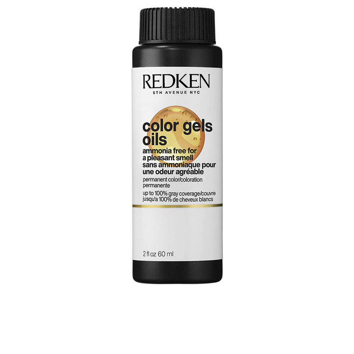 Coloração Permanente Redken COLOR GEL OILS Louro Platinado Nº 10AV-10.12 Nº 10av-10.12 60 Ml X (3 Unidades)