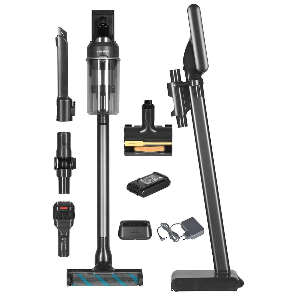 Aspirador Escova Samsung VS20C955CTK/WA 210 W 580 W