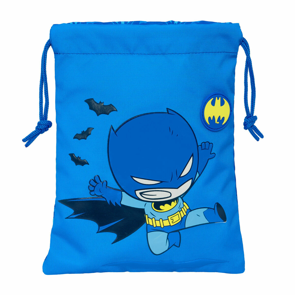 Bolsinha de Merenda Batman Azul 20 x 25 cm