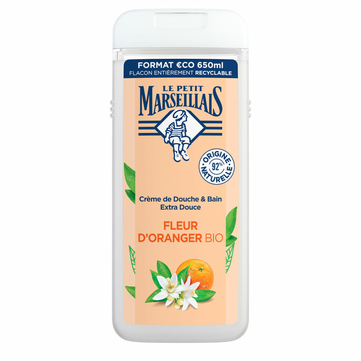 Gel de duche Le Petit Marseillais flor de azahar 650 ml