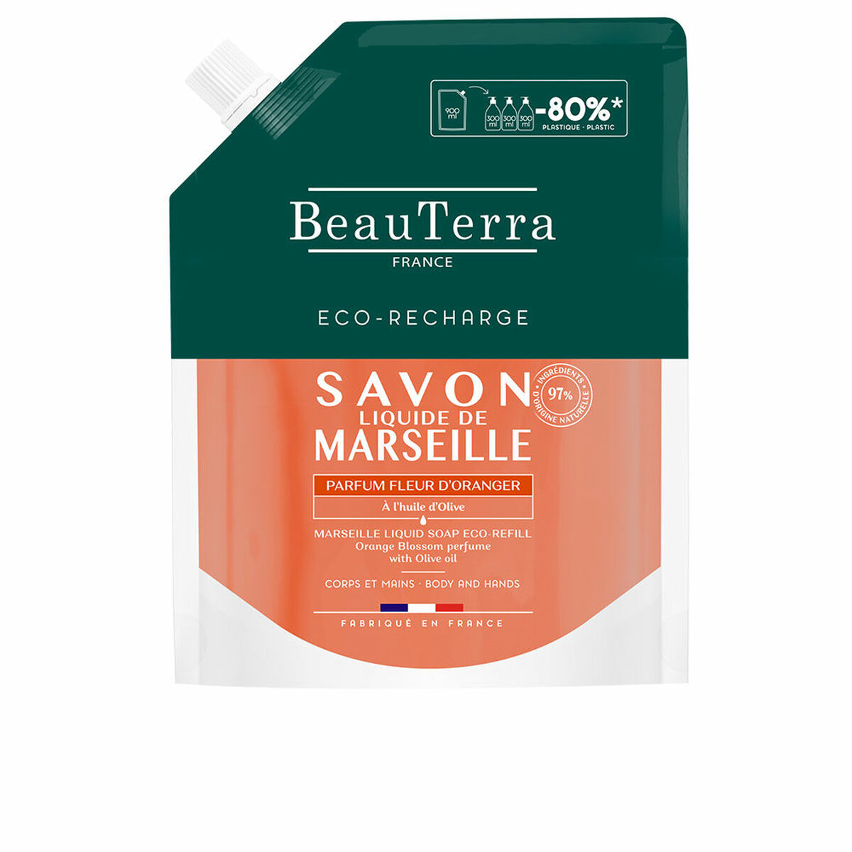 Gel de Banho Beauterra MARSEILLE 900 ml