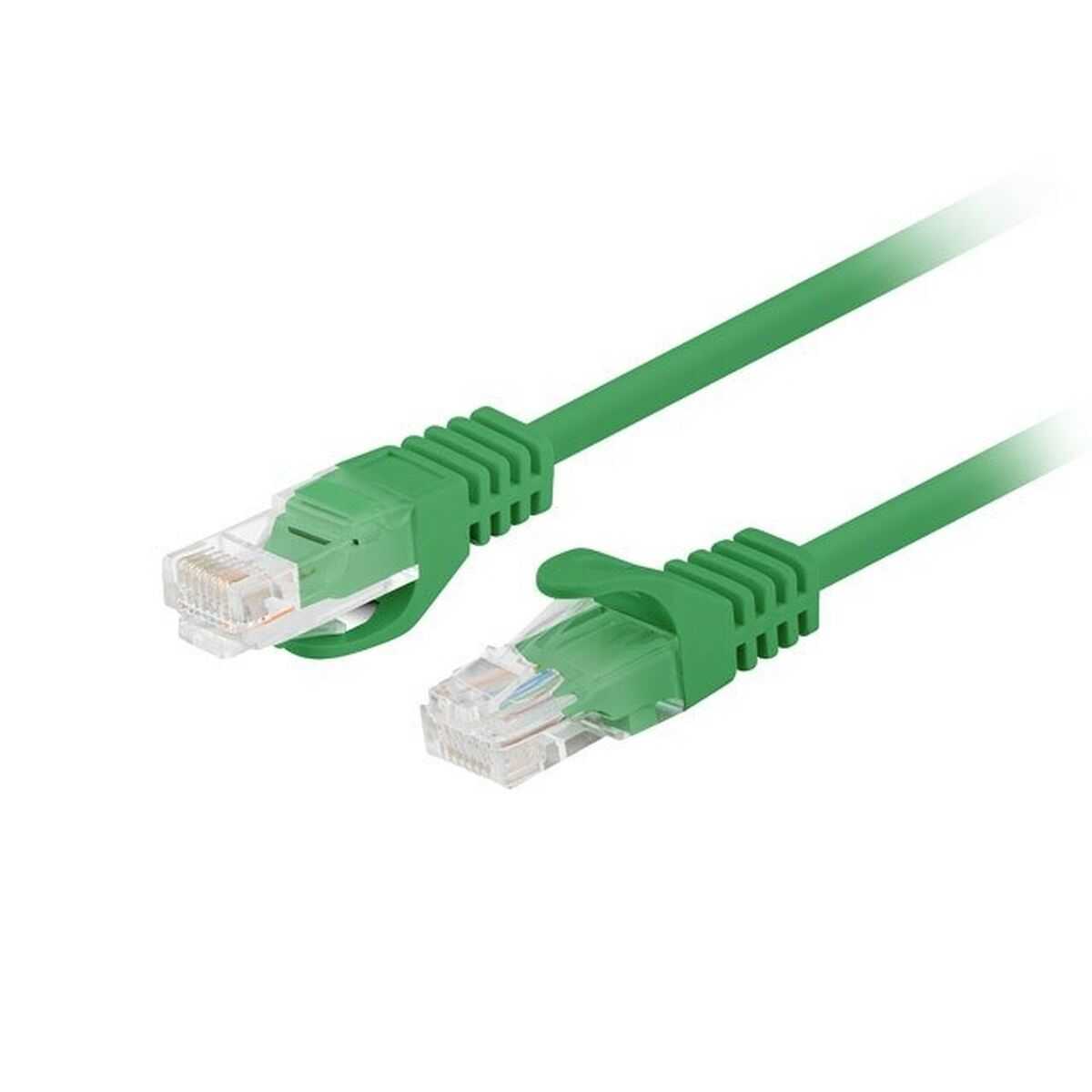 Cabo de rede rígido UTP Categoria 6 Lanberg PCU6-20CC-0200-G Verde 2 m