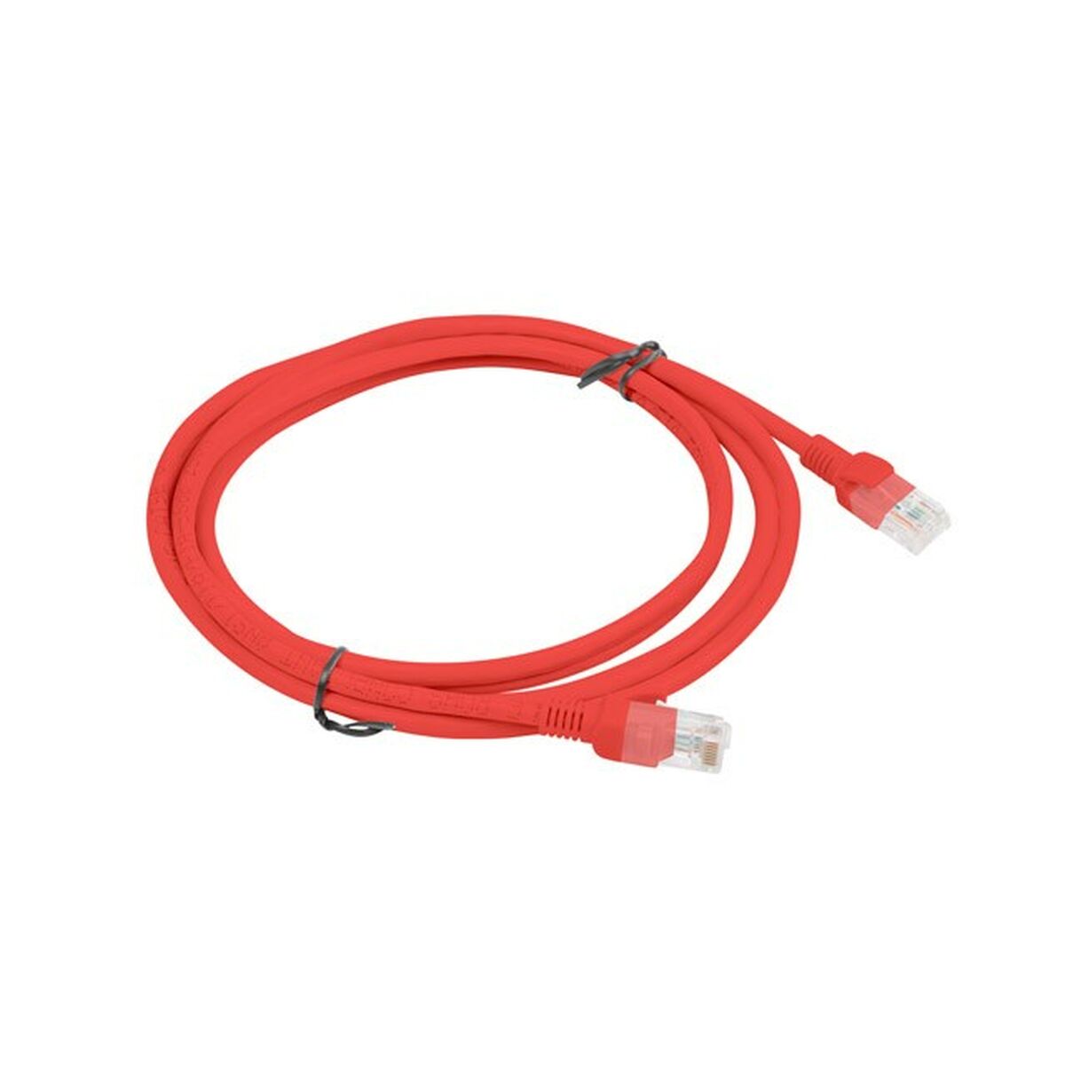 Cabo de rede rígido UTP Categoria 5e Lanberg PCU5-20CC-0200-R Vermelho 2 m