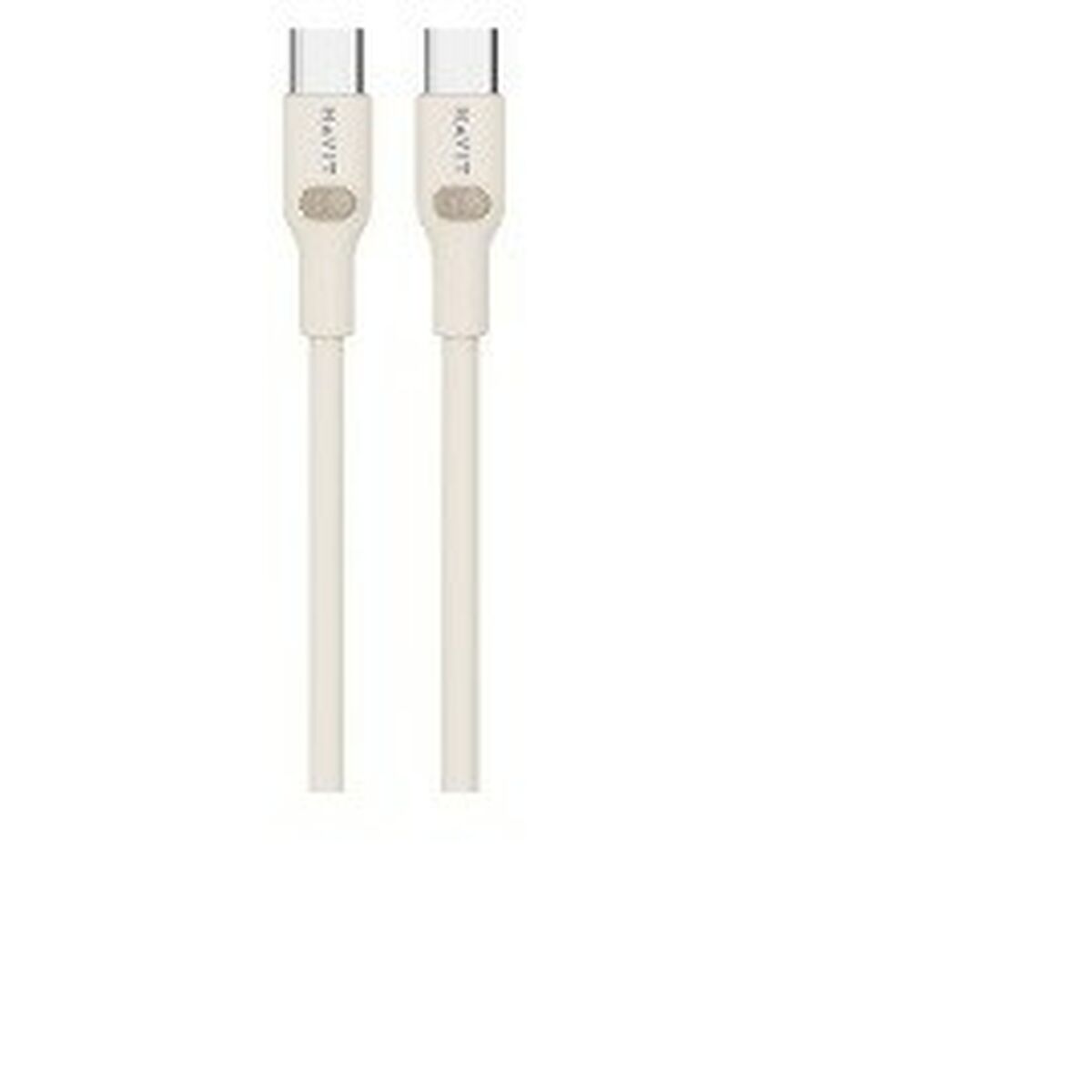 Cabo USB-C para USB-C Havit CB6284 2.0m Bege 2 m