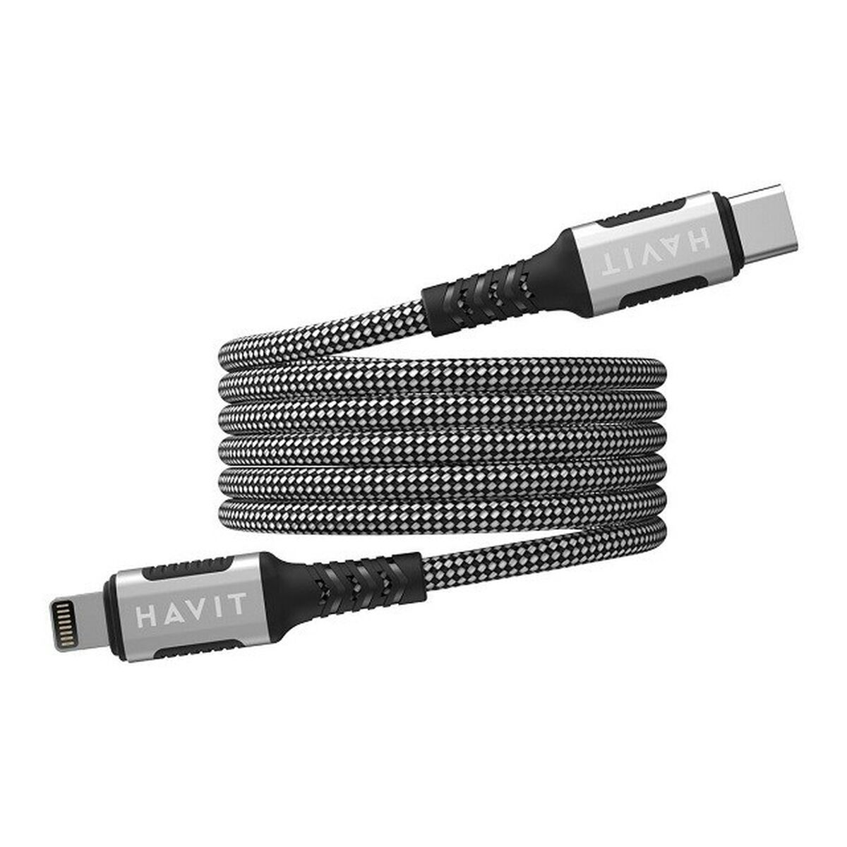 Cabo USB-C para Lightning Havit CB6298 Preto 1 m