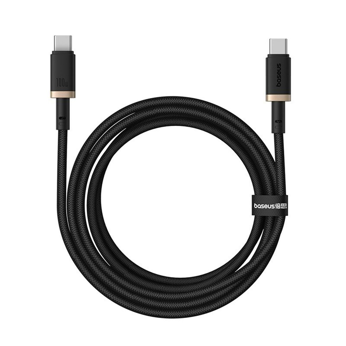 Cabo USB-C para USB-C Baseus P10377803U01-02 Preto Ouro 2 m