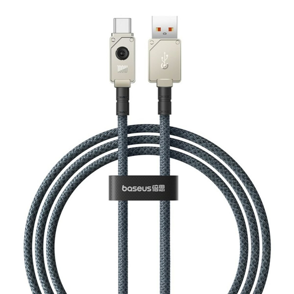 Cabo USB A para USB-C Baseus P10355801221-00 Preto 1 m