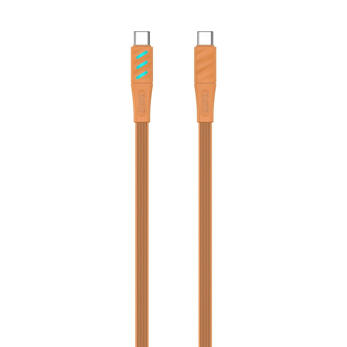 Cabo USB-C para USB-C Havit CB6254 Laranja 1 m