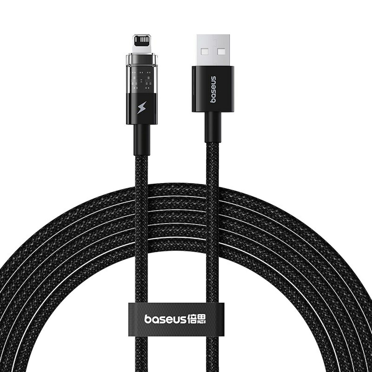Cabo USB para Lightning Baseus P10373003111-01 Preto 2 m