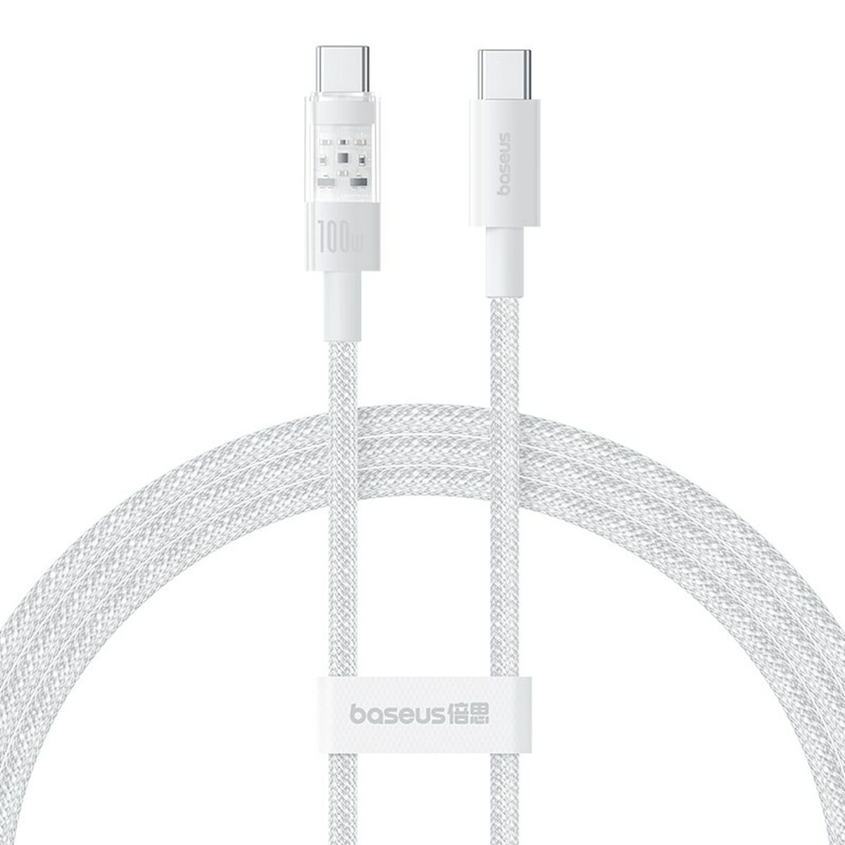 Cabo USB-C para USB-C Baseus P10373000211-00 Branco 1 m