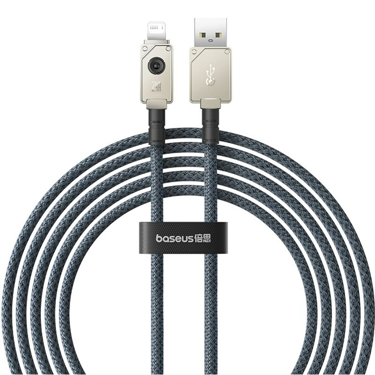 Cabo USB para Lightning Baseus P10355802111-01 Preto 2 m
