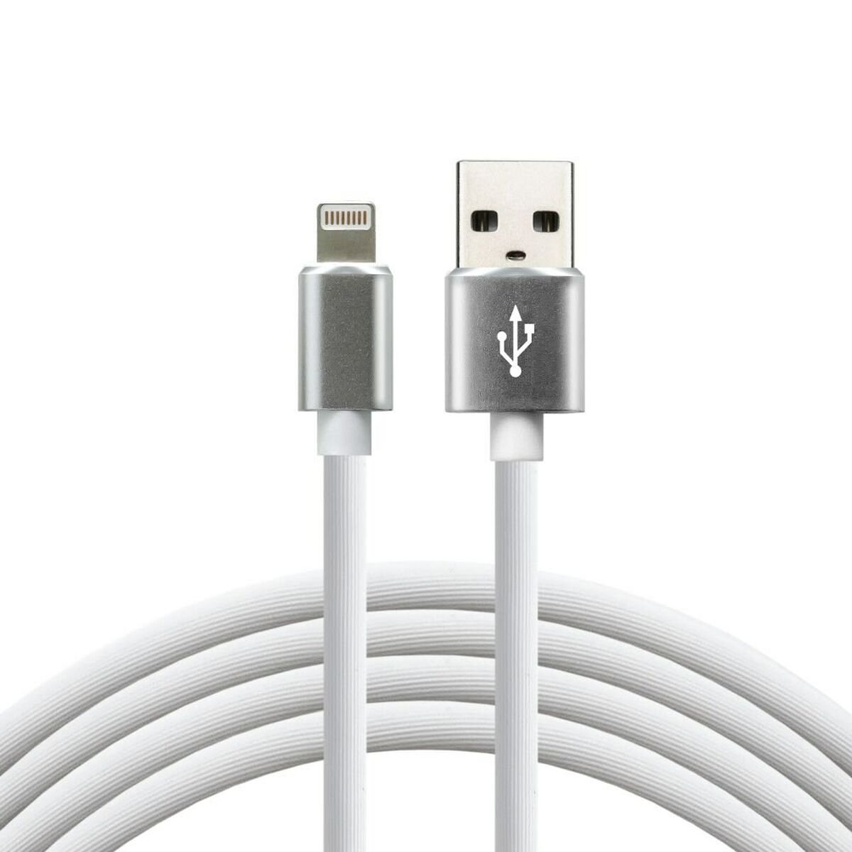 Cabo USB-C para Lightning EverActive CBS-1IW Branco 1 m