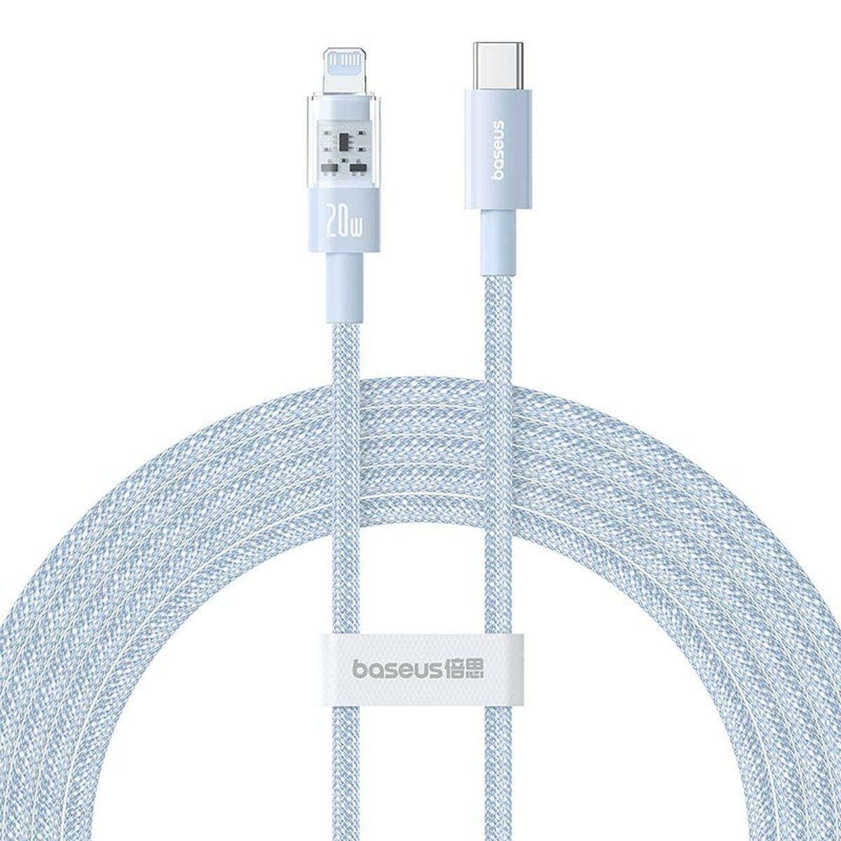 Cabo USB-C para Lightning Baseus P10373001311-01 Azul 2 m