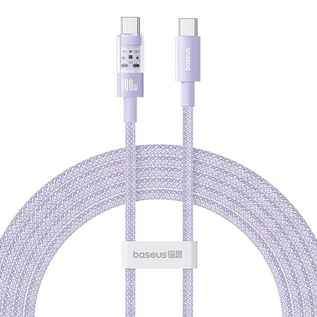 Cabo USB-C para USB-C Baseus P10373000511-01 Violeta 2 m
